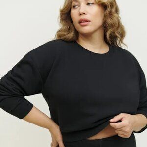 Reformation Hunter Classic Sweatshirt Black - Size S